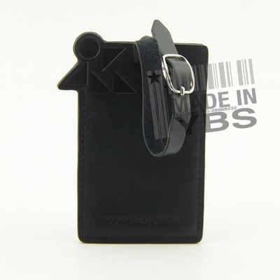 真皮行李牌 深圳工廠定制，優質箱包服裝配件選擇